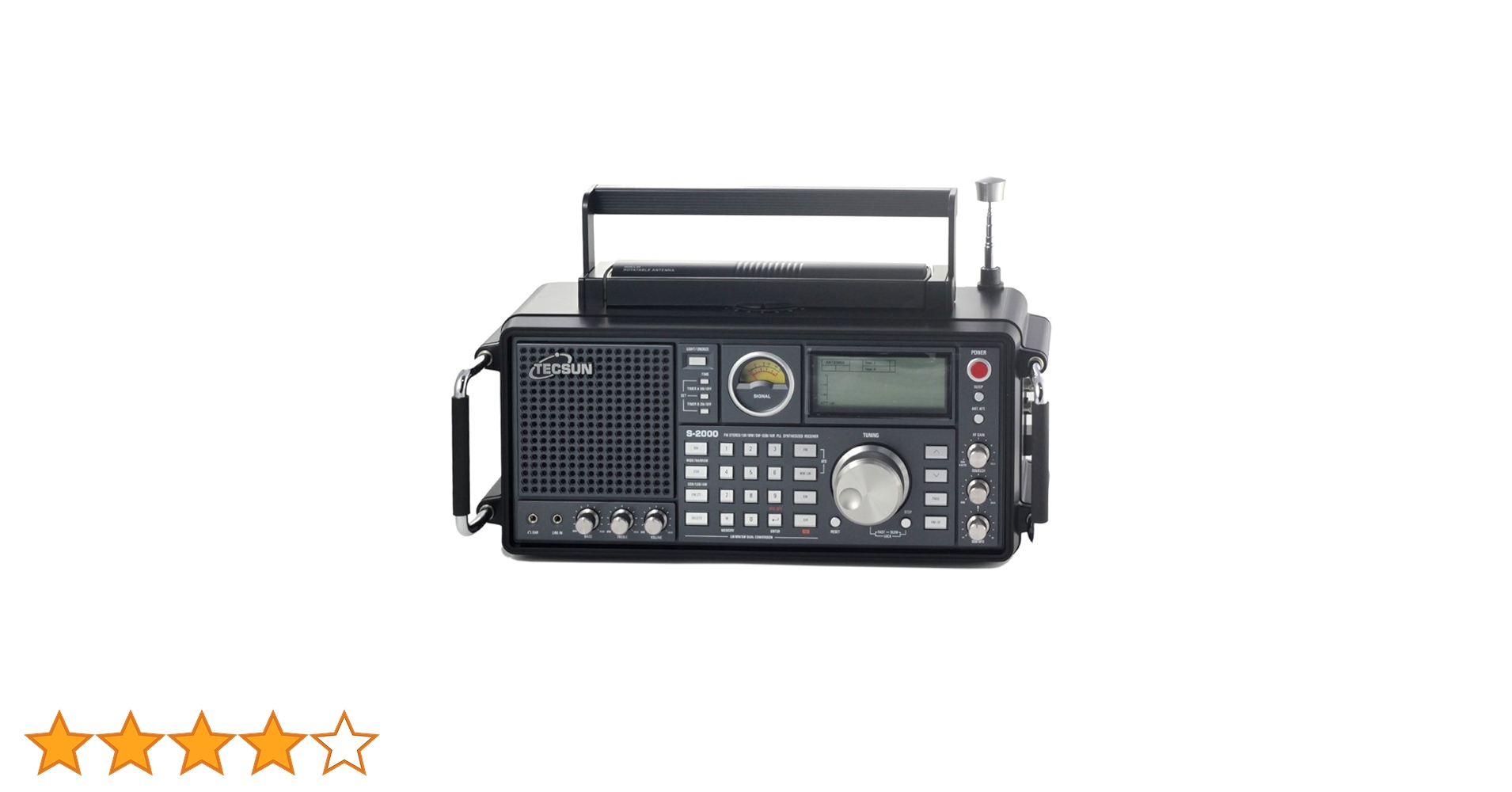 TECSUN S-2000 デジタルラジオ TECSUN S-2000 受信機 ループアンテナ付属 高性能ラジオ TECSUN S-2000